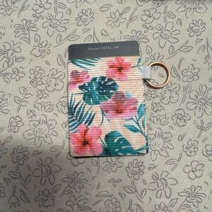 THREAD Floral Card Holder with Keyring